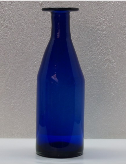 Florero Antiguo Alto Cobalto