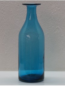 Florero Antiguo Alto Aguamarina