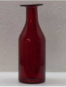 Florero Antiguo Alto Rojo