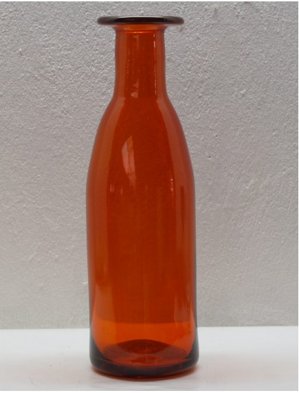 Florero Antiguo Alto Naranja