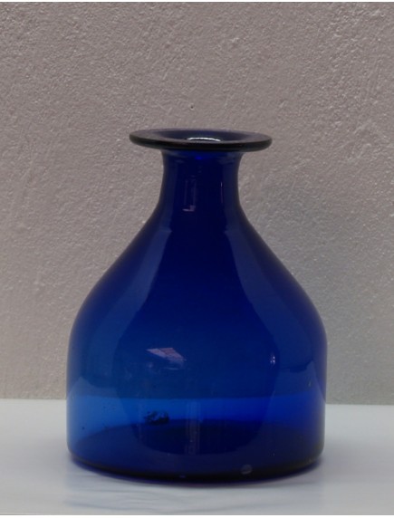 Florero Antiguo Chaparro Cobalto