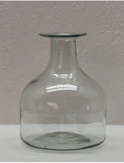 Florero Antiguo Chaparro Cristal