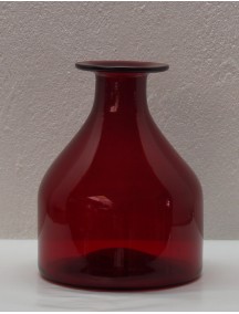 Florero Antiguo Chaparro Rojo