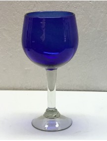 Copa Agua Esferica  Cobalto 