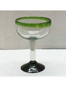 Copa Margarita Filo Verde (Mínimo 50 Piezas)