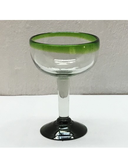 Copa Margarita Filo Verde (Mínimo 50 Piezas)