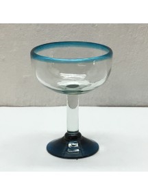 Copa Margarita Filo Aguamarina (Mínimo 50 Piezas)