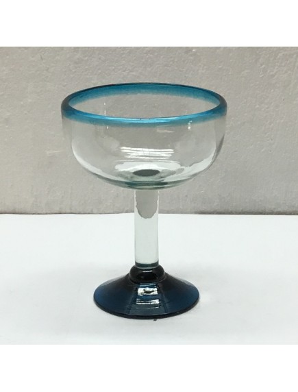Copa Margarita Filo Aguamarina (Mínimo 50 Piezas)