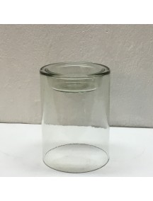  Portavela Minimalista Cristal Mediana