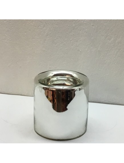  Portavela Minimalista Plata Chica