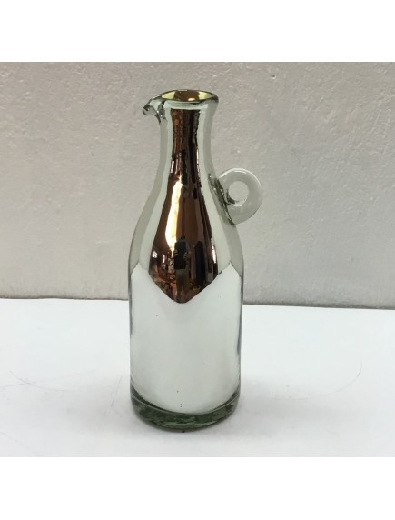 Botella Florero Vintage Plata (Mínimo 50 Piezas)