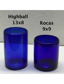 Vaso Rocas Cobalto