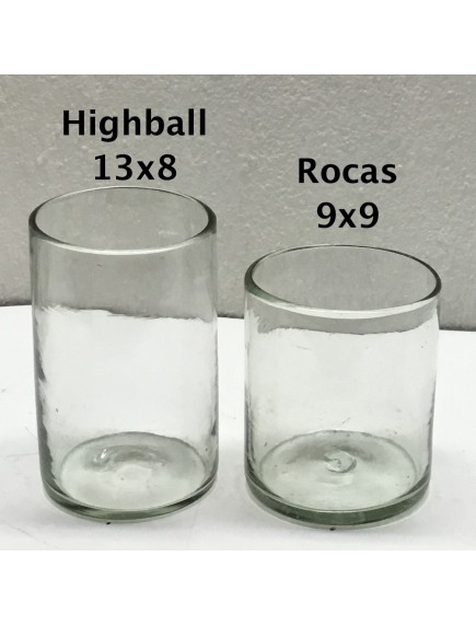 Vaso Rocas Cristal