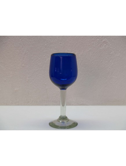 Copa Vino Goblet Cobalto