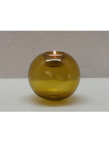 Portavela Esfera Mesa Ambar