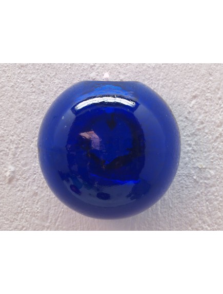 Portavela Esfera Pared Cobalto