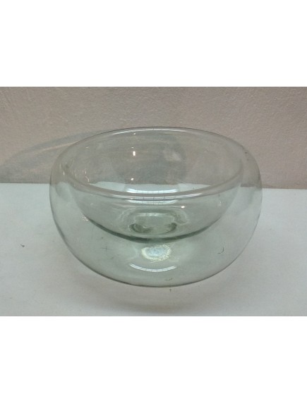 Ensaladera / Maceta Burbuja Cristal