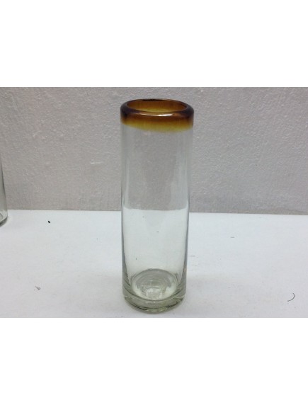 Vaso Collins Filo Ambar (Mínimo 50 Piezas)