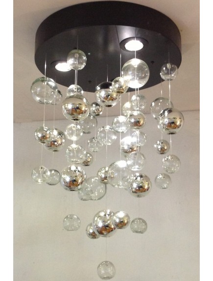 Candil Burbujas Redondo Chocolate