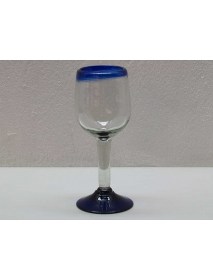 Copa Agua Goblet Filo Cobalto