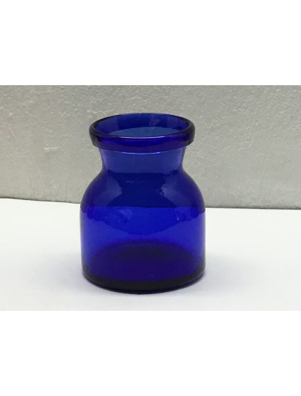 Botella Florero Lechera Cobalto