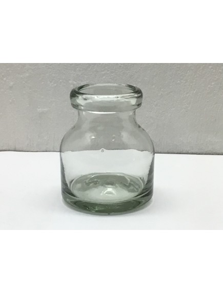 Botella Florero Lechera Cristal
