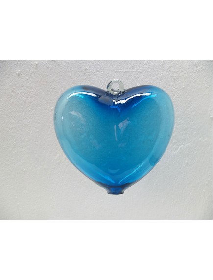 Corazon  Colgante Extramini Aguamarina