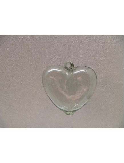 Corazon Colgante Mediano Cristal