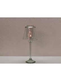 Lampara Veladora Chica Cristal