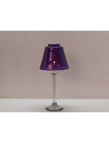 Lampara Veladora Chica Morada