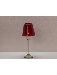 Lampara Veladora Chica Roja