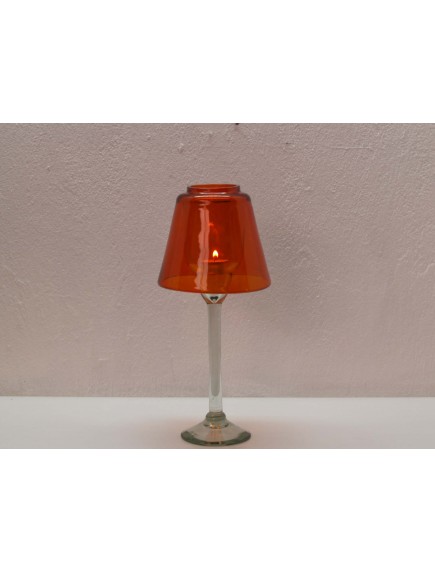 Lampara Veladora Chica Naranja