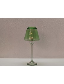 Lampara Veladora Chica Verde