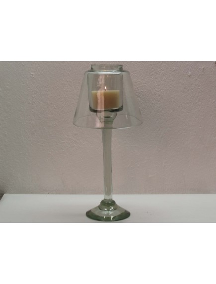 Lampara Veladora Grande Cristal