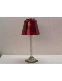Lampara Veladora Grande Roja