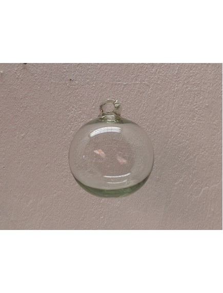 Esfera Asa 10 cm. Cristal (MÍNIMO 50 PZAS)