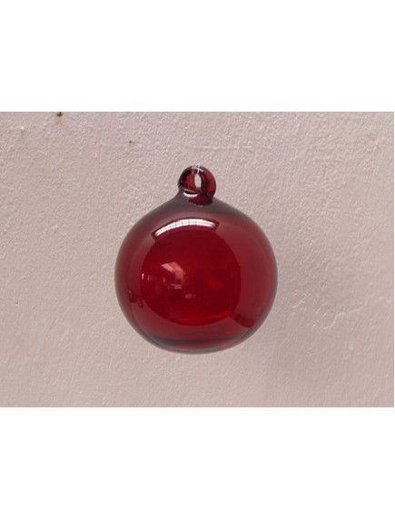 Esfera Asa 12 cm. Roja (MÍNIMO 30 PZAS)