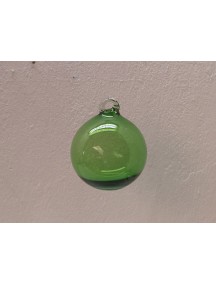 Esfera Asa 10 cm. Verde (MÍNIMO 50 PZAS)