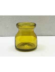 Botella Florero Lechera Amarilla